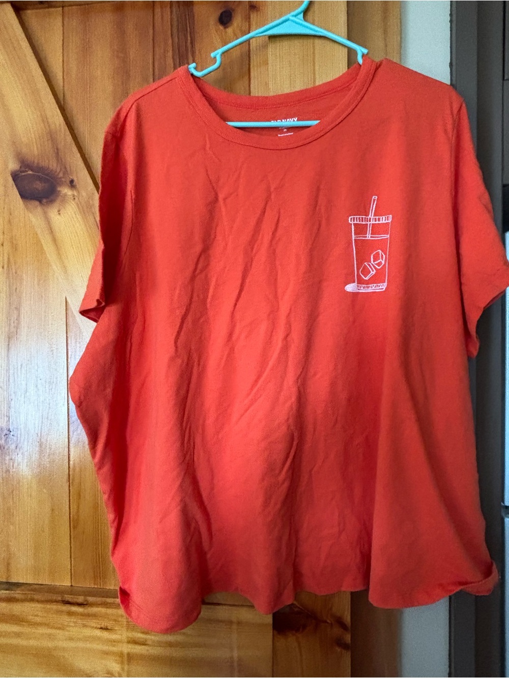 Old Navy Short Sleeve “ Iced Coffee Girlie Shirt